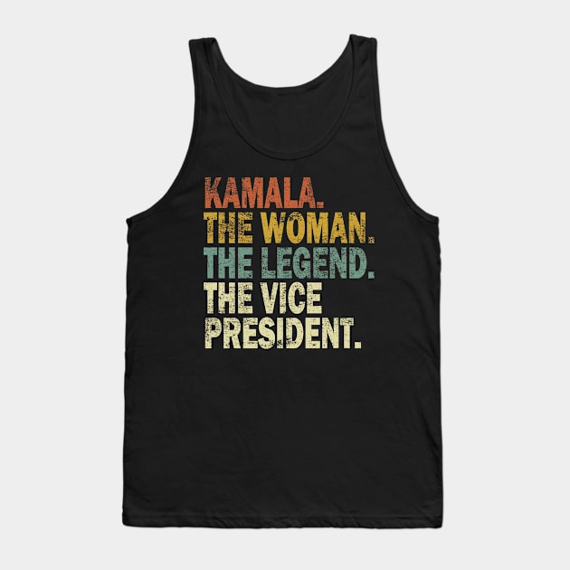 Kamala The Woman Legend Vice President Tank Top by Etopix